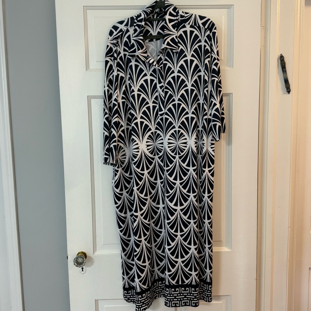 Julian Cheng Shift Dress